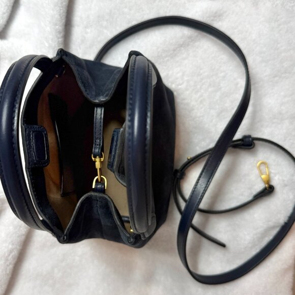 Madewell Mini Suede Shopper Tote - Picture 9 of 14